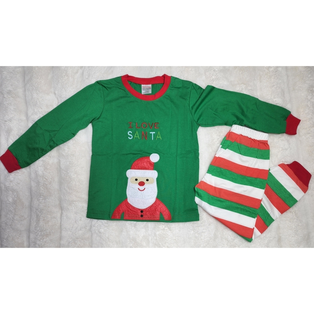 Christmas Pajamas, Size 5, Size 110cm, Christmas PJ'S, Kids Clothing